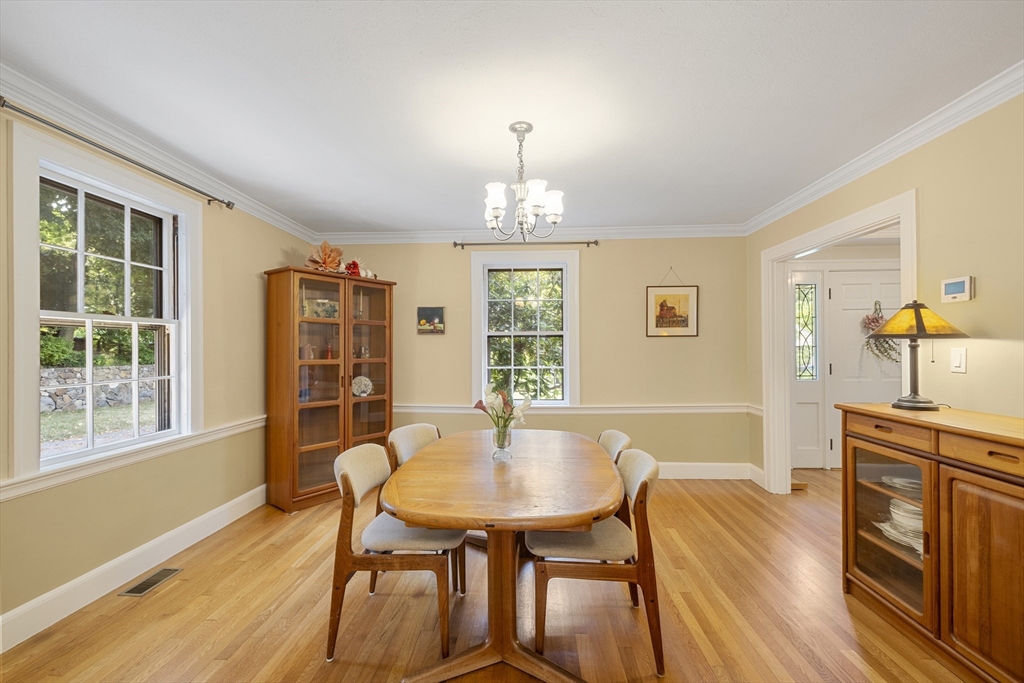 208 Rutledge Road Belmont, MA 02478 - Photo 9 of 34 a view of a dining room with furniture window and wooden floor