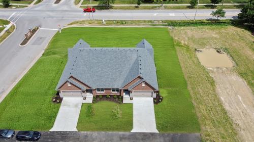 19503 Tramore Lane Mokena, IL 60448 - Photo 26 of 29 an aerial view of a house with a big yard