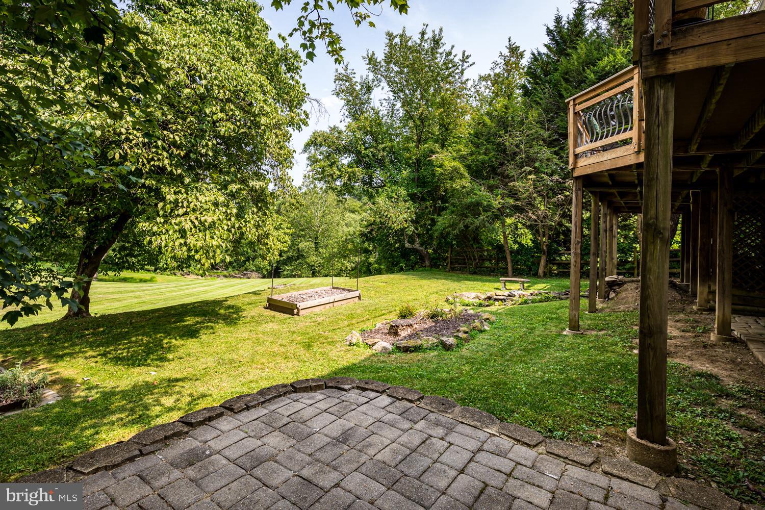3931 Hunter Road Ellicott City, MD 21043 - Photo 2 of 50 open back yard that overlooks open lot