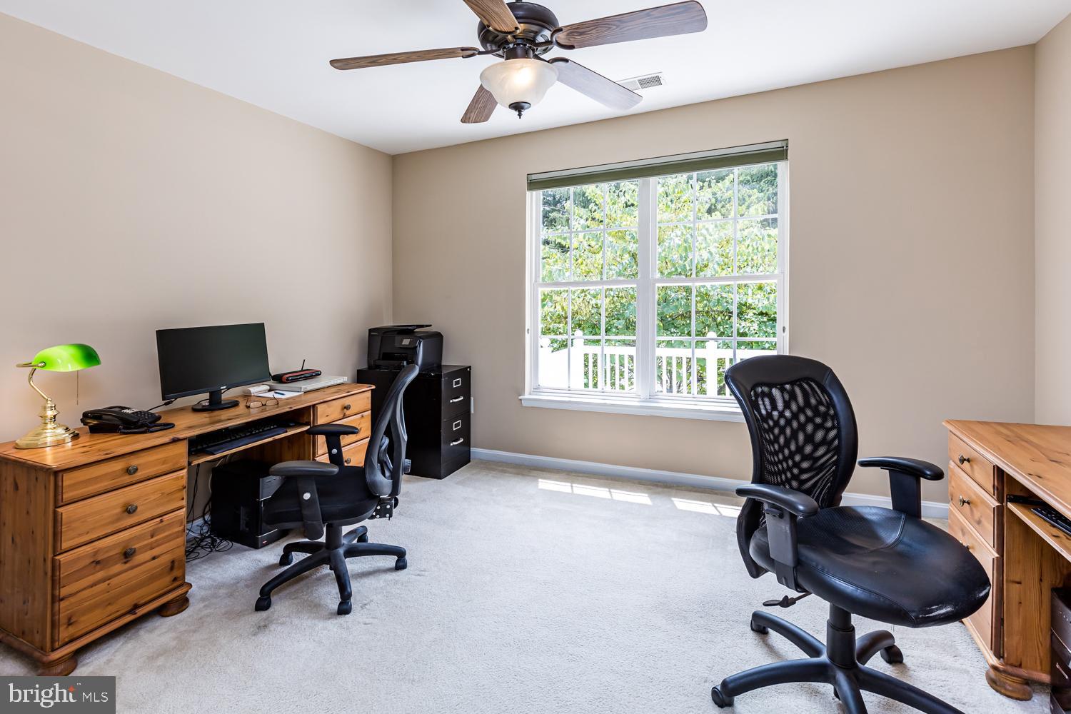 3931 Hunter Road Ellicott City, MD 21043 - Photo 26 of 50 Bedroom 3 w/ lighted fan