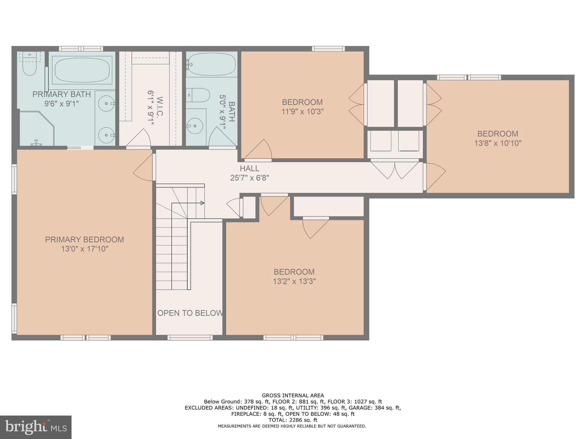 3931 Hunter Road Ellicott City, MD 21043 - Photo 49 of 50 Upper Level plan
