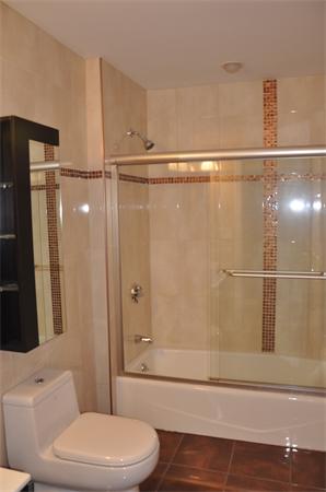 9 Washburn Terrace, Unit 2 Brookline, MA 02446 - Photo 7 of 9 a bathroom with a toilet and a shower
