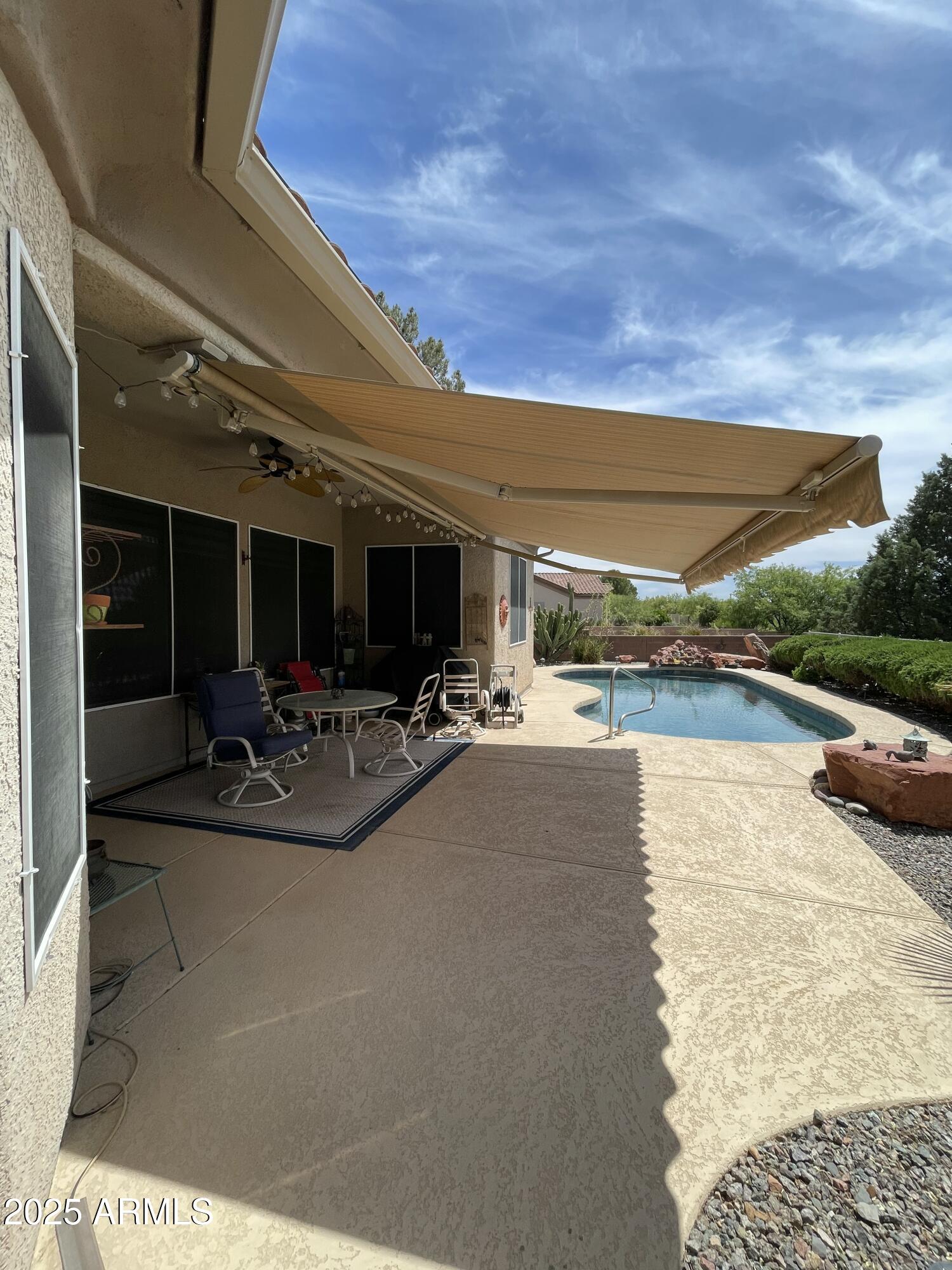 5325 Whisper Ridge Cornville, AZ 86325 - Photo 6 of 54 a view of back yard of the house