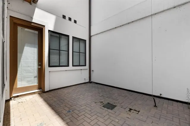 a view of front door