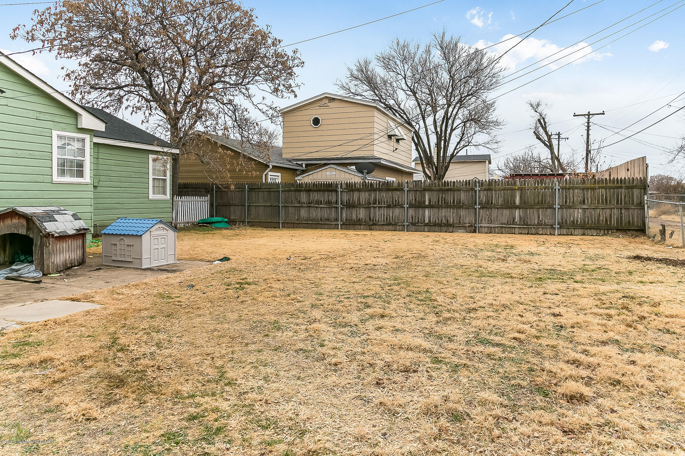 3612 Cline Road Amarillo, TX 79110 - Photo 15 of 15 Back Yard