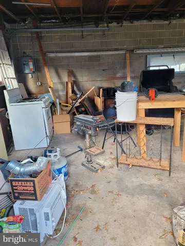 a view of parking garage