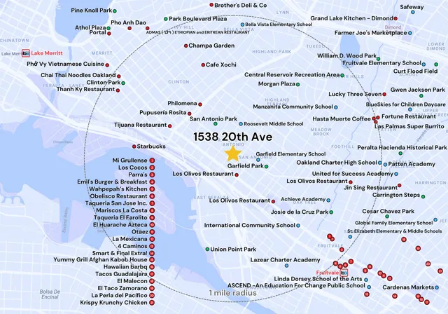 $498,000 | 1538 20th Avenue, Oakland, CA 94606