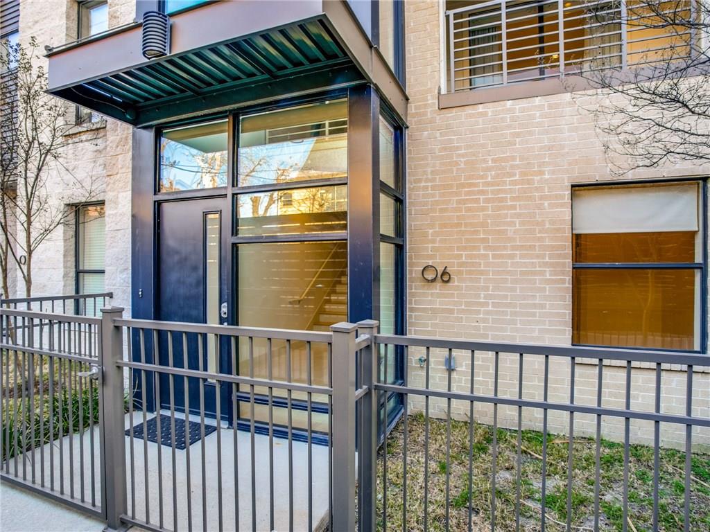 4111 Newton Avenue, Unit 6 Dallas, TX 75219 - Photo 1 of 1 a view of a porch with a small yard