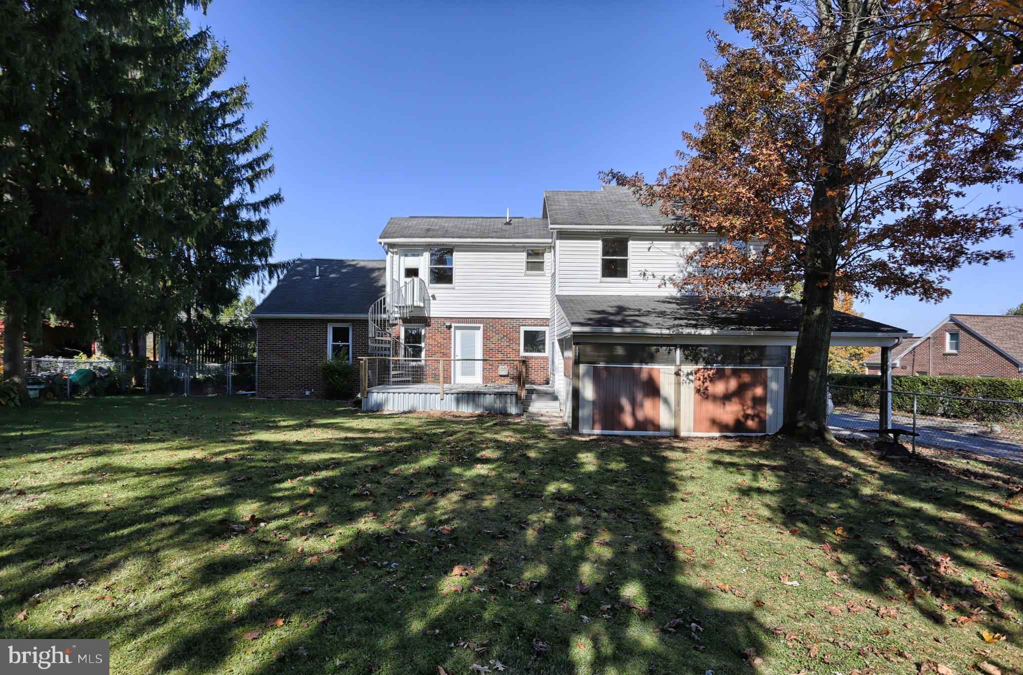 8161 Chambers Hill Road Harrisburg, PA 17111 - Photo 28 of 46 Large level fenced yard