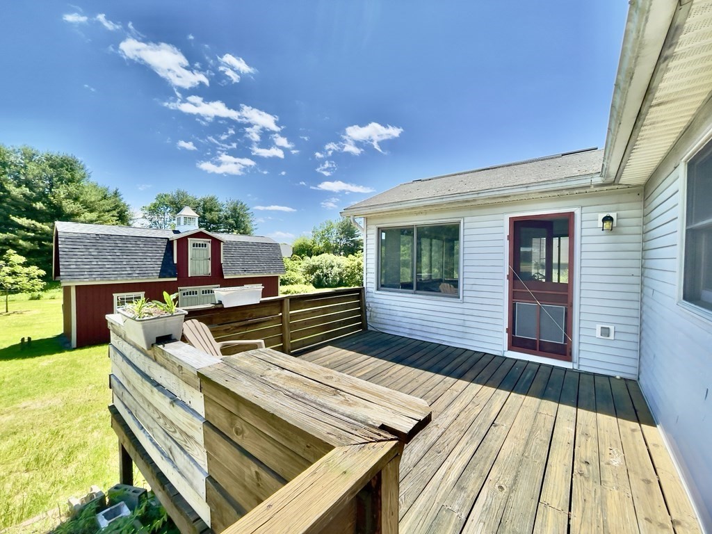 192 Hadley Road Sunderland, MA 01375 - Photo 11 of 30 a view of a house with patio outdoor seating