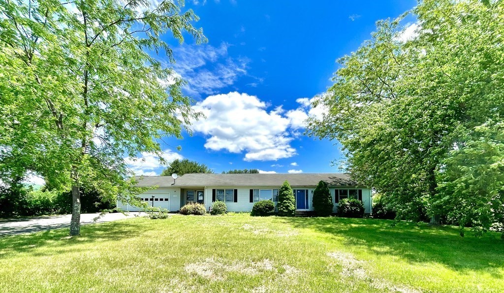 192 Hadley Road Sunderland, MA 01375 - Photo 30 of 30 a view of a house with a yard