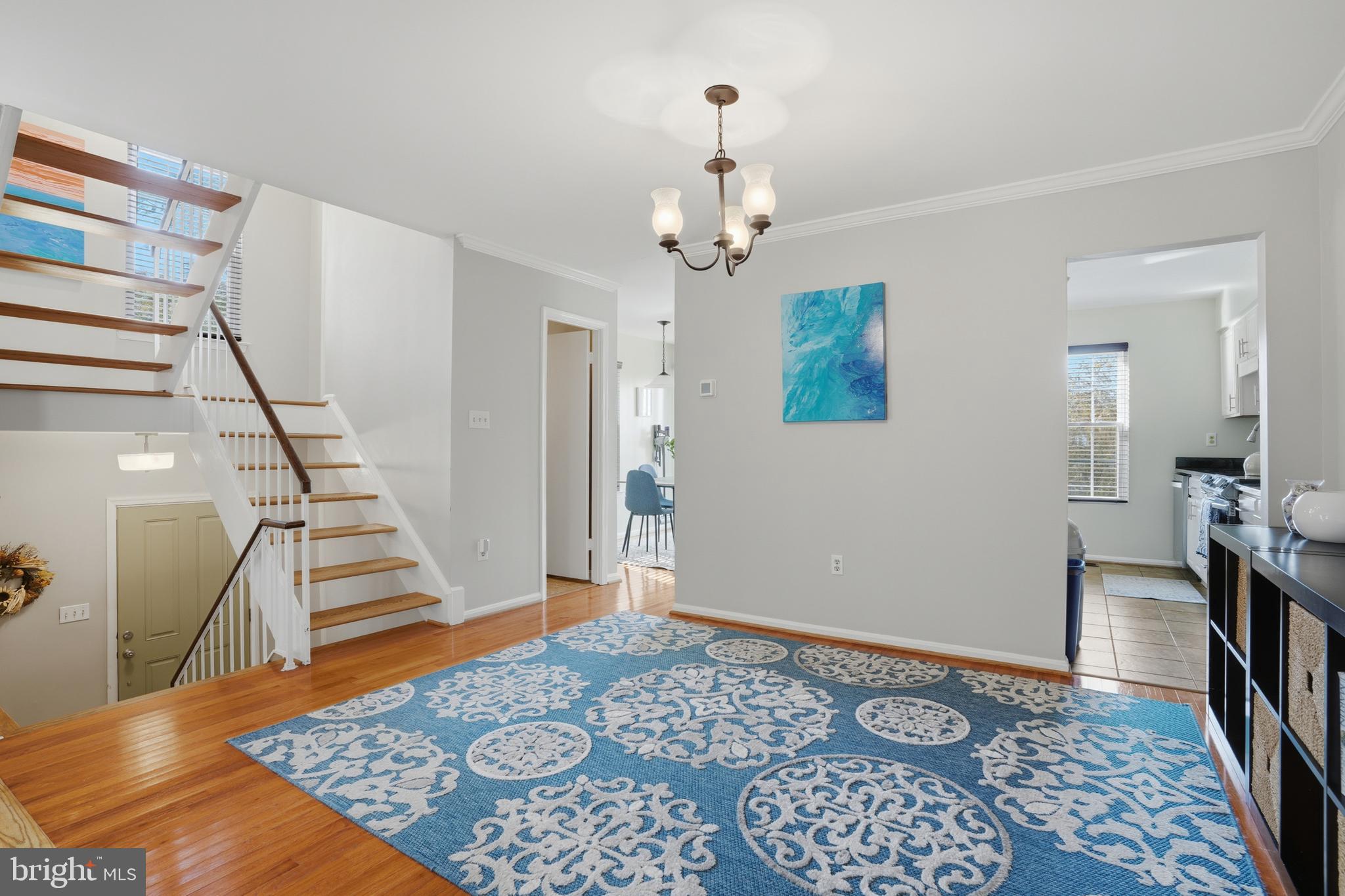 6172 Forest Creek Court Springfield, VA 22152 - Photo 11 of 42 a view of an entryway with wooden floor