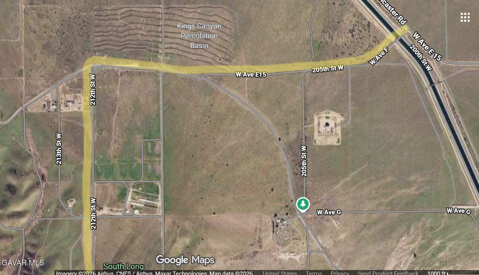 46472 Kings Canyon Road Lancaster, CA 93536 - Photo 37 of 46 Google Map pg 1