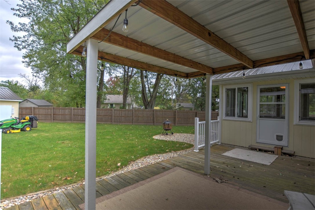 2008 St Louis Bridge Road Decatur, IL 62521 - Photo 32 of 36 a view of a porch with a backyard