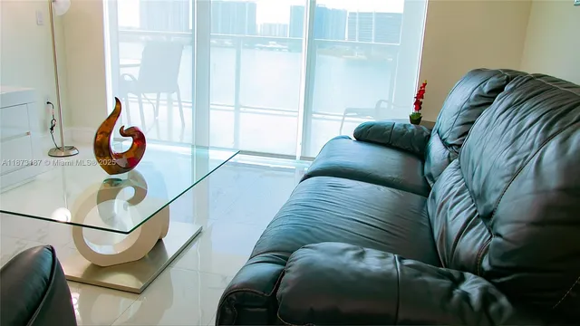 a living room with a couch