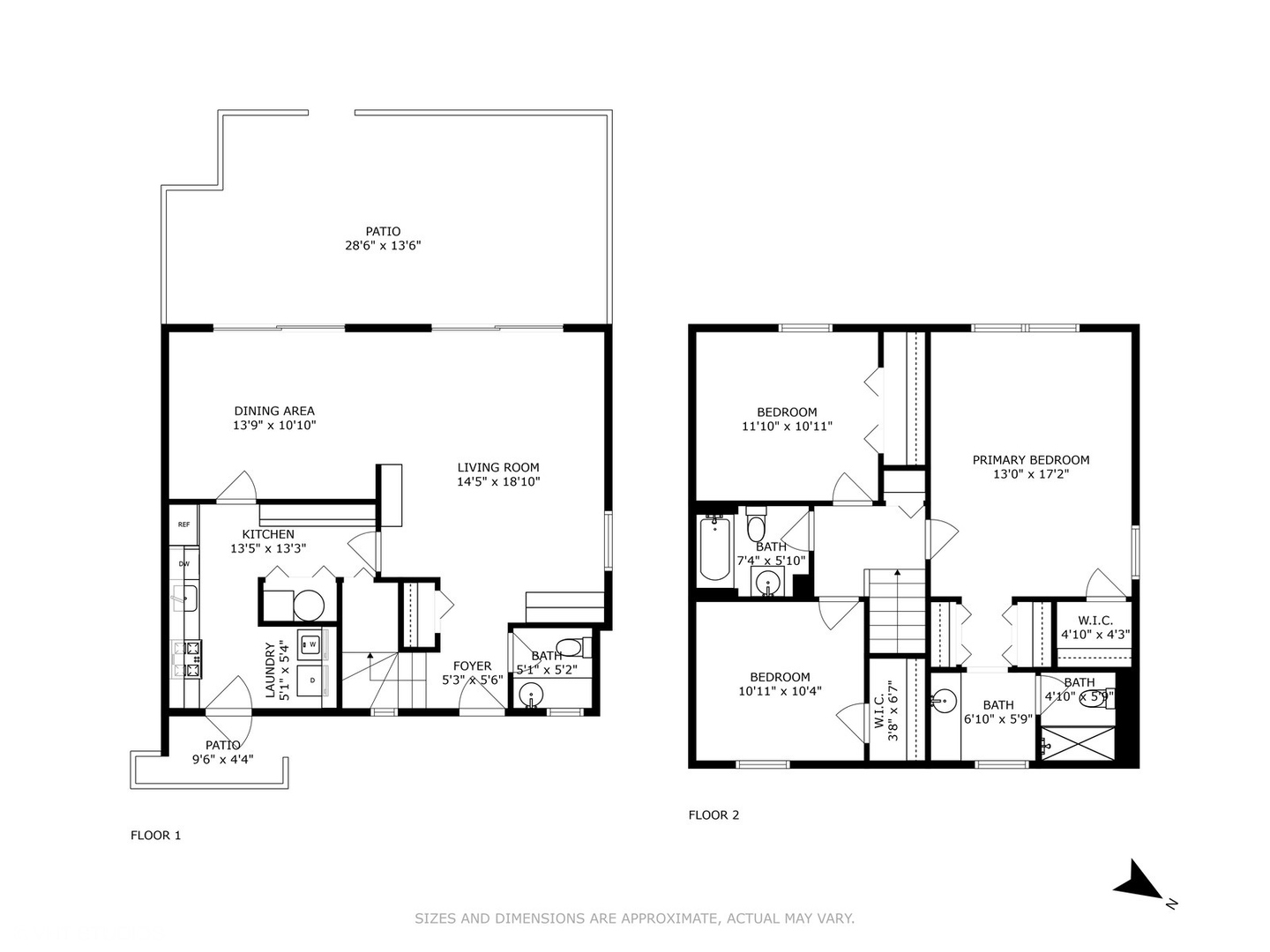 730 Oak Street Winnetka, IL 60093 - Photo 26 of 28 a picture of a floor plan