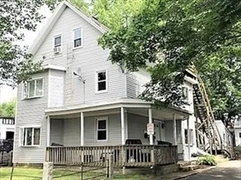 a view of a white house