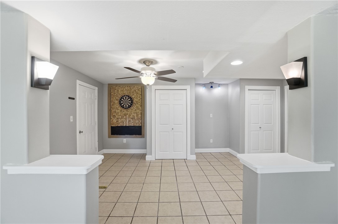 1208 Jarva Lane Springboro, OH 45066 - Photo 61 of 75 This versatile recreation room offers a spacious layout and durable flooring for various activities.