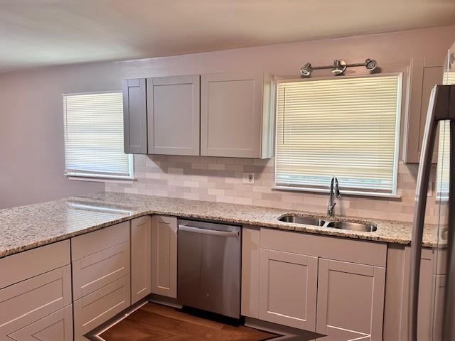 2377 Clifton Springs Manor Decatur, GA 30034 - Photo 5 of 16 a kitchen with granite countertop a sink and a window