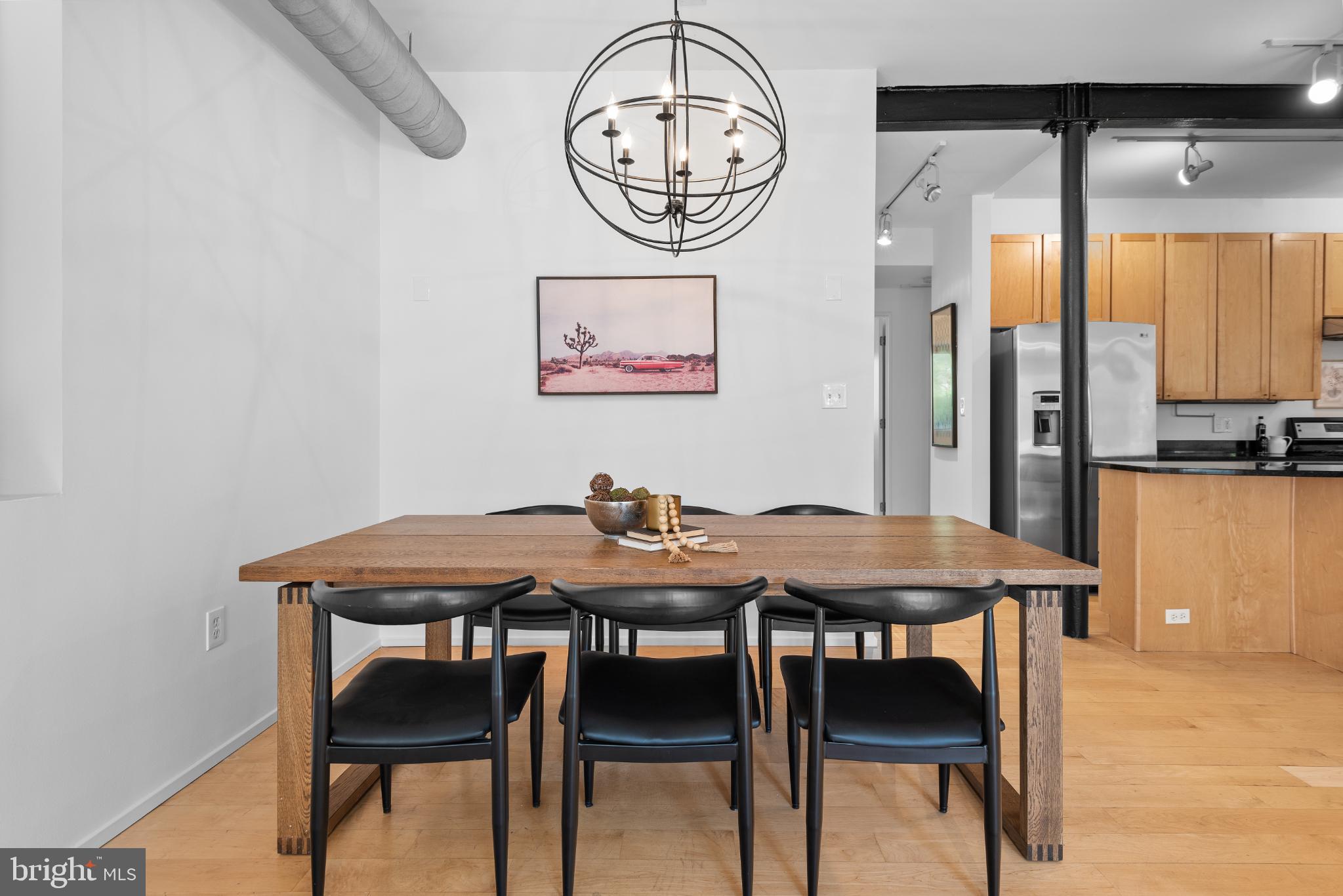 2307 15th Street Northwest, Unit 1 Washington, DC 20009 - Photo 13 of 43 a view of a table and chairs in a room