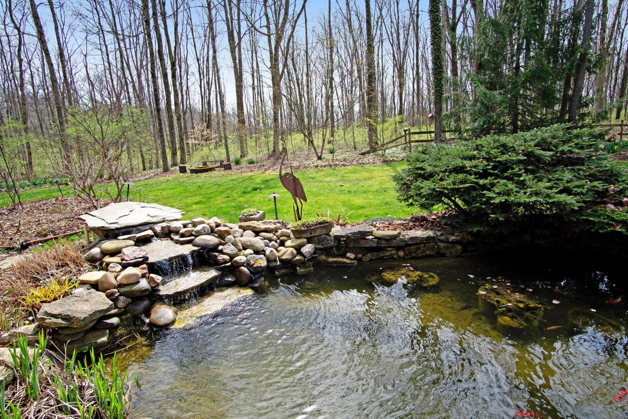 6011 Houseman Road Ostrander, OH 43061 - Photo 17 of 84 Fish pond