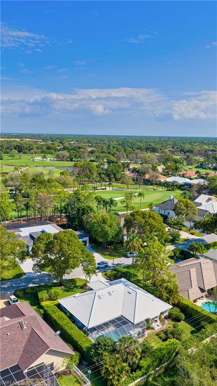 183 Edgemere Way South Naples, FL 34105 - Photo 2 of 42 Aerial view of residential area with Wyndemere Golf Course