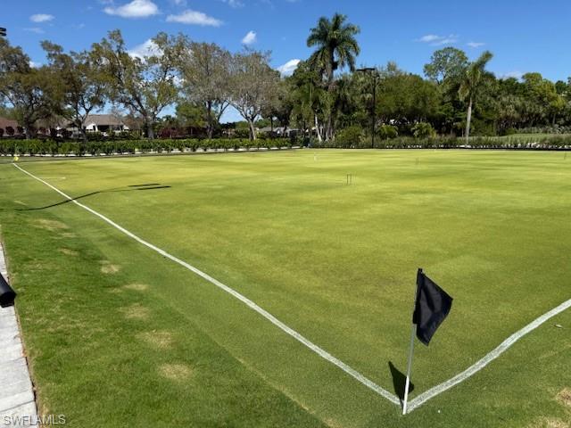 183 Edgemere Way South Naples, FL 34105 - Photo 41 of 42 View of Croquet Court