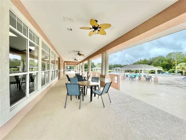 a view of a tennis court