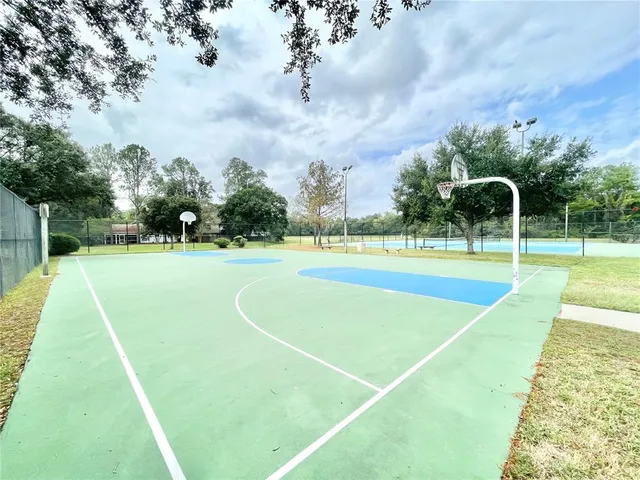 a room with furniture and a table