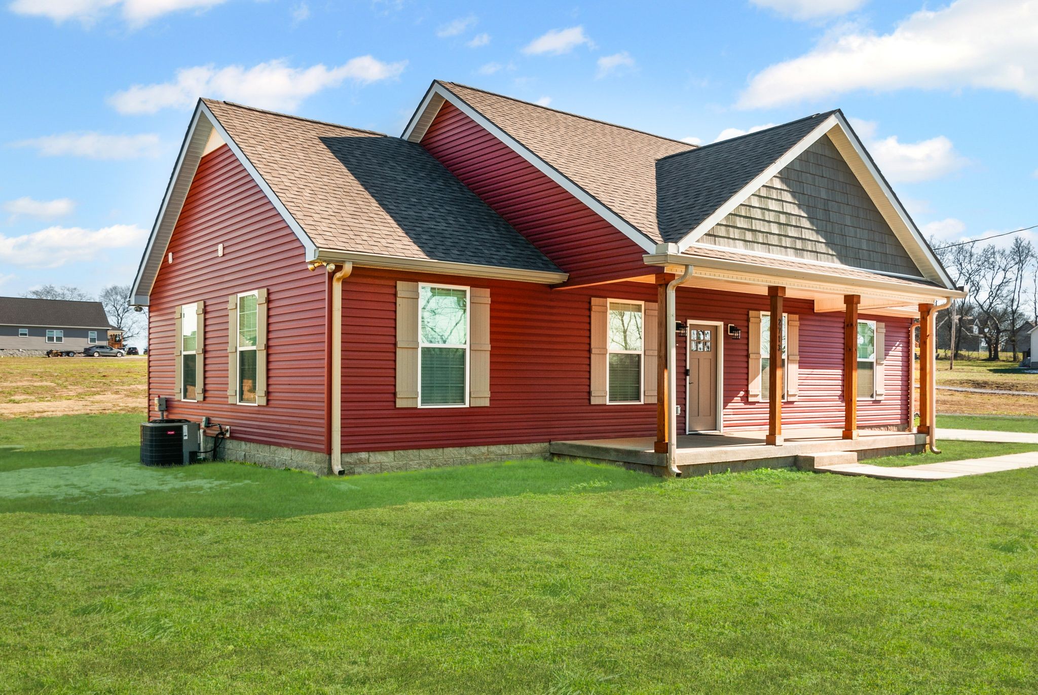 2713 Mc Connell Road Cornersville, TN 37047 - Photo 2 of 31 a front view of a house with a yard and porch
