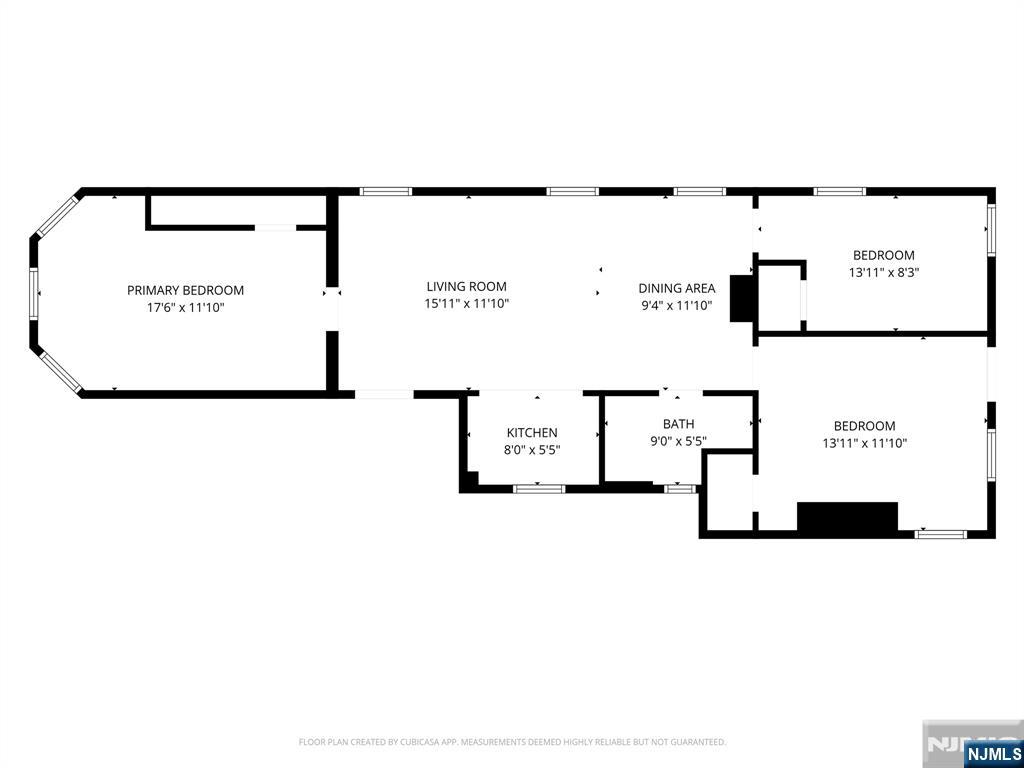 90 Park Avenue Paterson, NJ 07501 - Photo 39 of 42 a picture of a floor plan