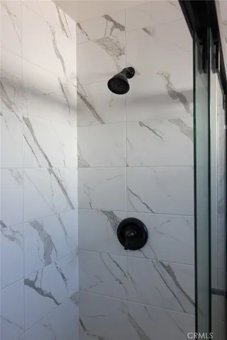 a view of cabinets and wooden floor