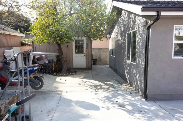 a view of outdoor space and porch