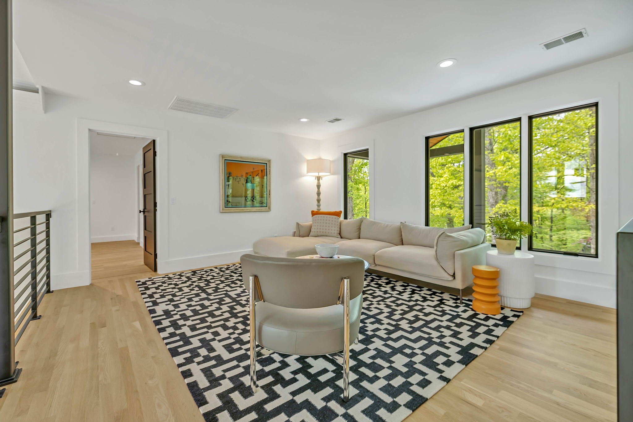 8548 Cub Creek Road Nashville, TN 37209 - Photo 21 of 43 a living room with furniture and a large window