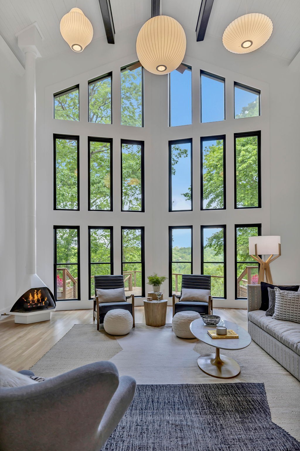 8548 Cub Creek Road Nashville, TN 37209 - Photo 4 of 43 a living room with furniture and a large window
