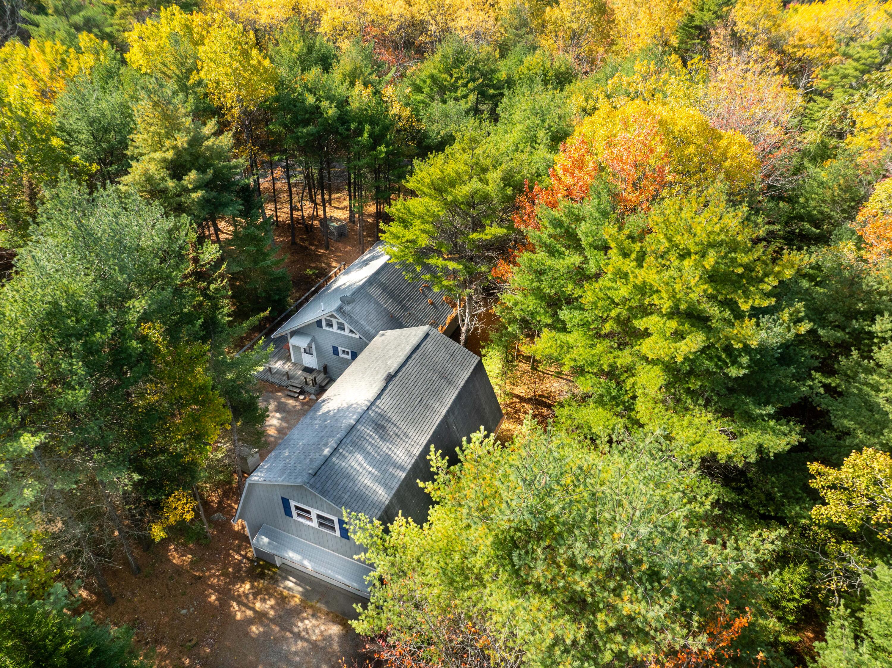 12 Hall Quarry Road Mount Desert, ME 04660 - Photo 40 of 48 12 Hall Quarry- Aerial closeup garage an
