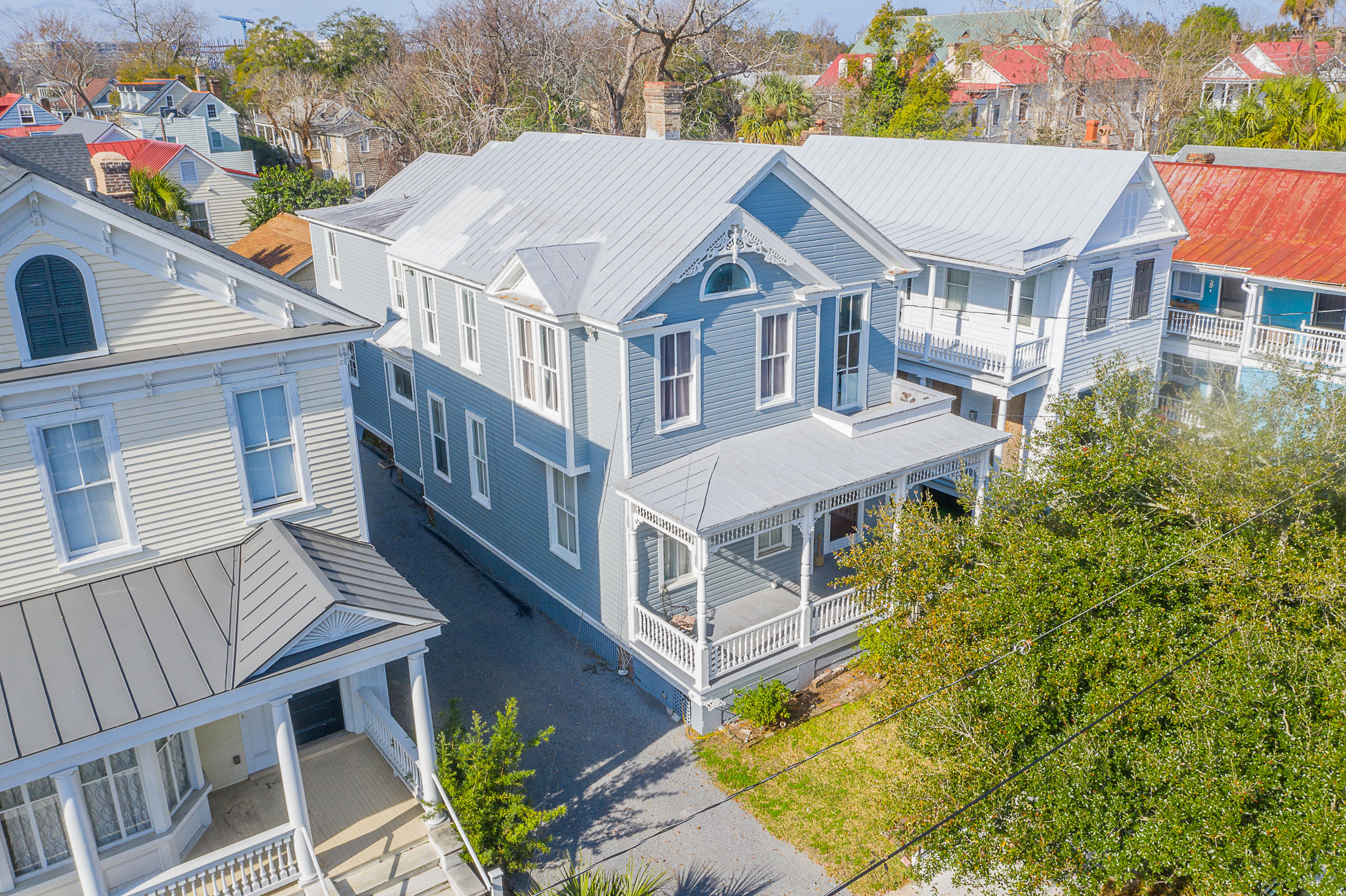 195 Rutledge Avenue, Unit A & B Charleston, SC 29403 - Photo 53 of 54 20190208-DJI_0400