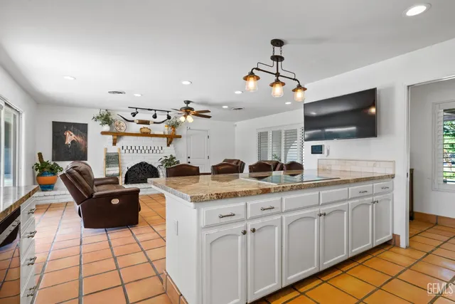 a bathroom with a double vanity sink and mirror