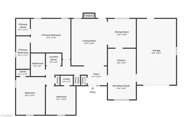$1,730 | 5603 Green Apple Drive, Greensboro, NC 27405