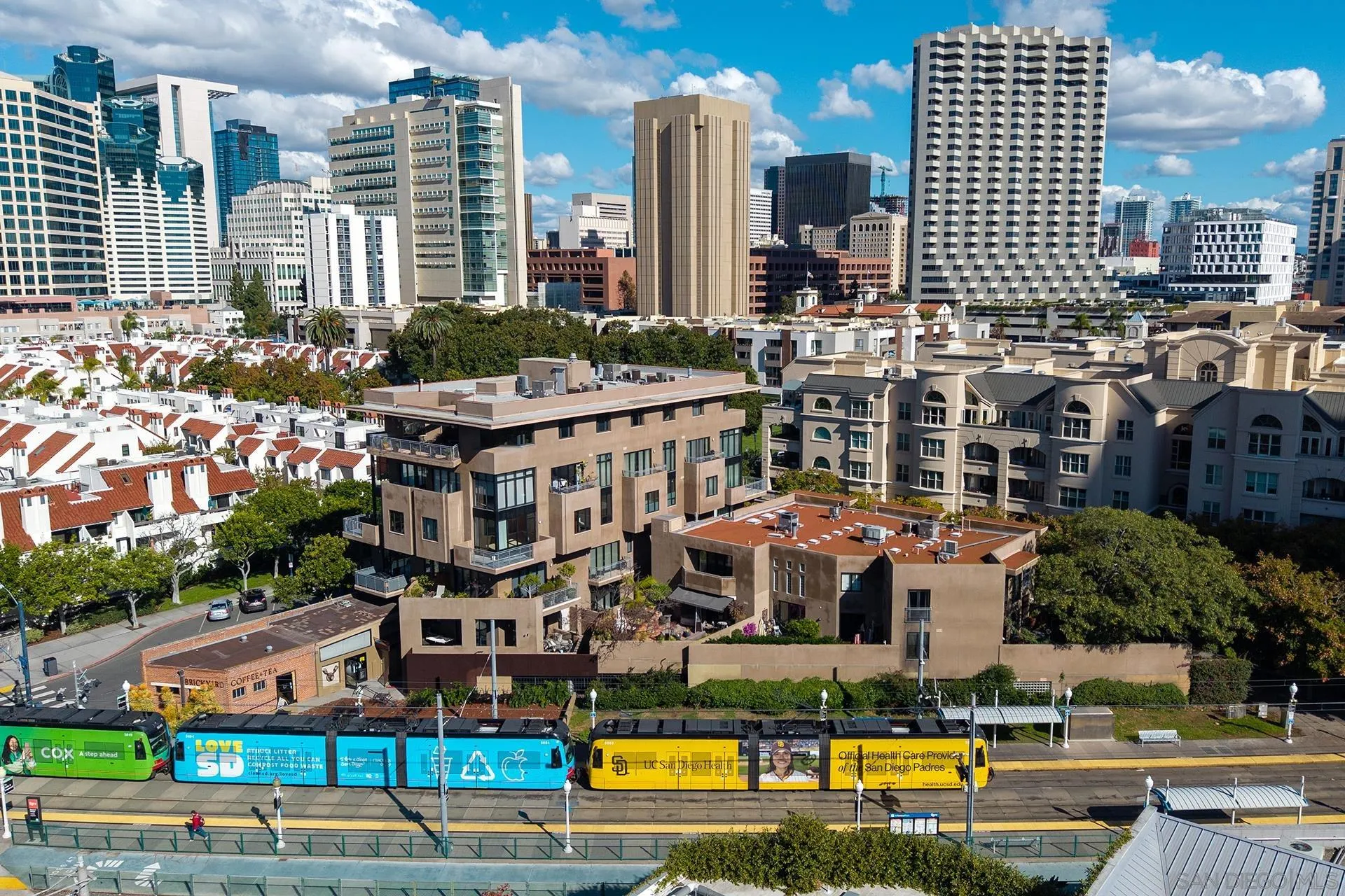 611 West G Street, Unit 321 San Diego, CA 92101 - Photo 2 of 28 a view of a city with tall buildings