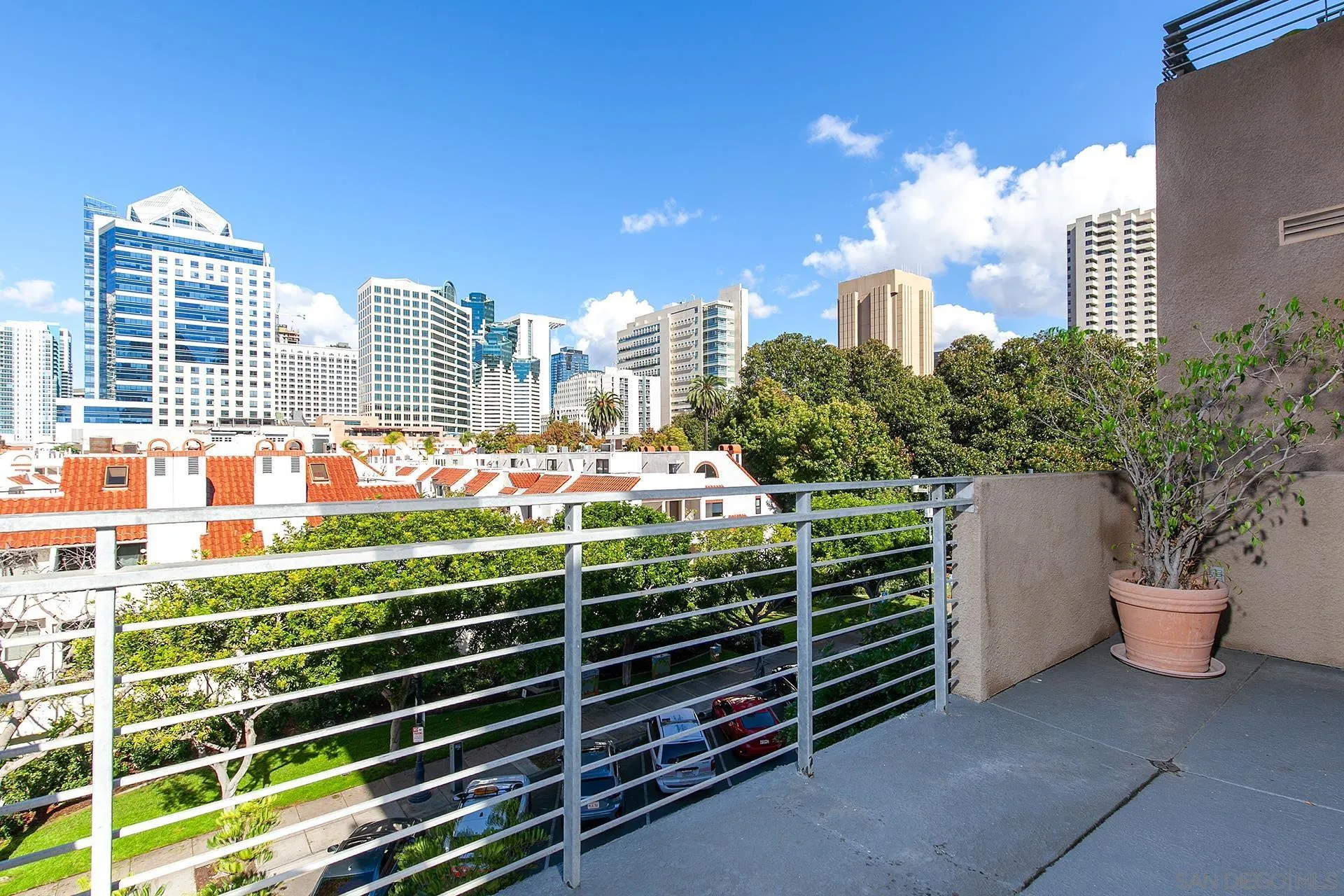 611 West G Street, Unit 321 San Diego, CA 92101 - Photo 24 of 28 a view of a city with tall buildings