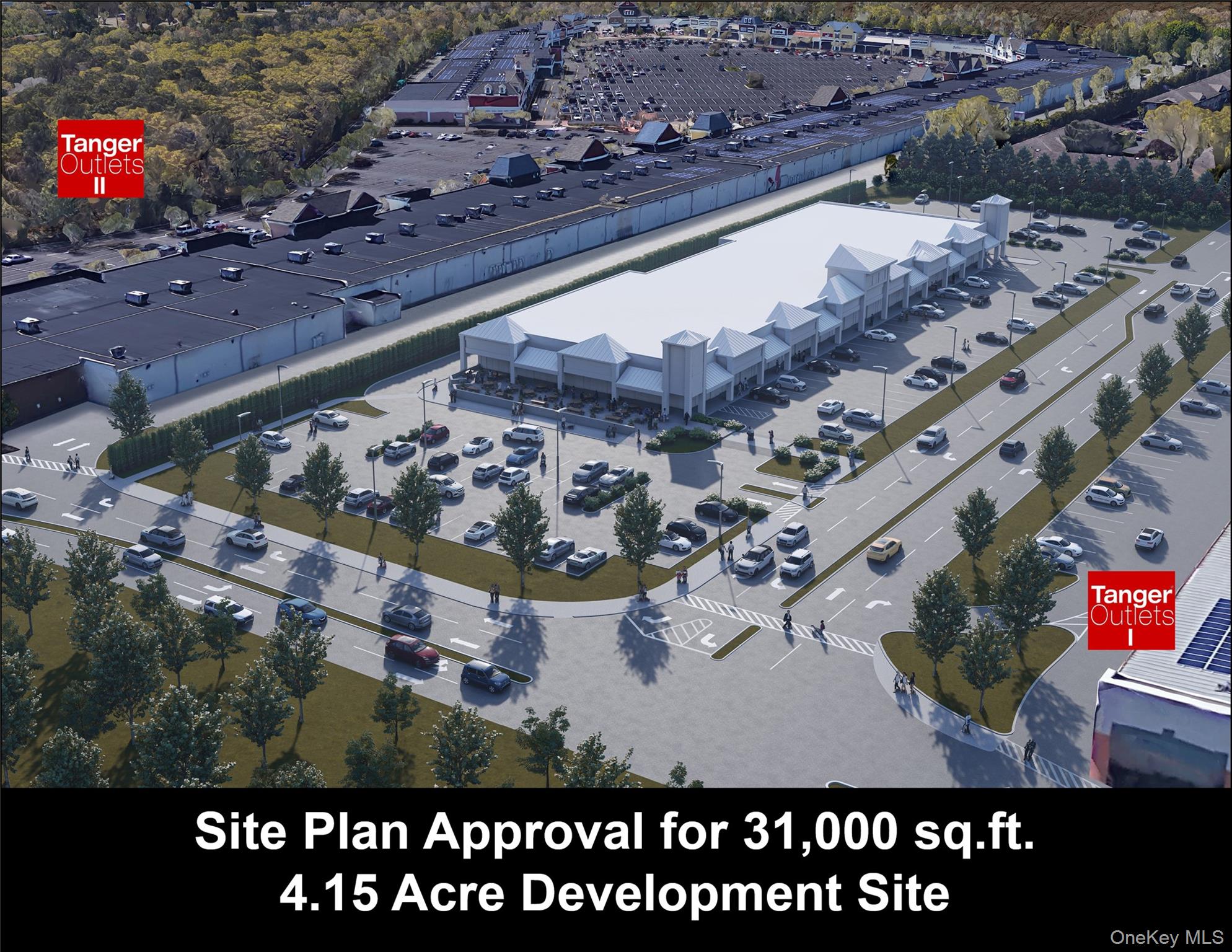 2009 Old Country Road Riverhead, NY 11901 - Photo 6 of 9 Artist Rendering of site plan approved 31,000 sq.ft. building