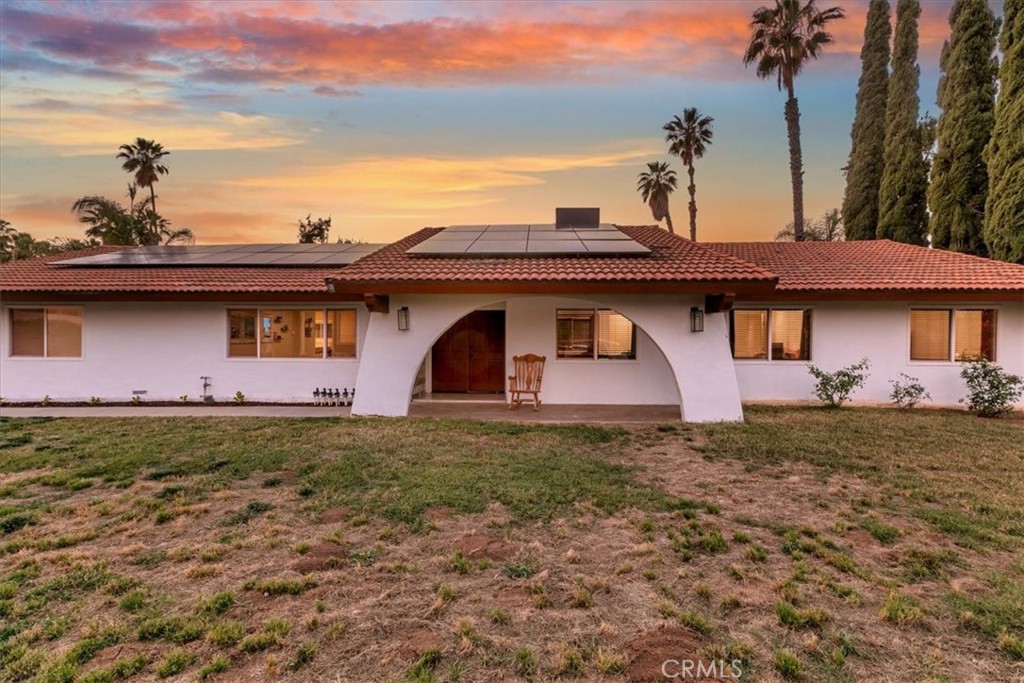 15745 Saddleback Road Riverside, CA 92506 - Photo 4 of 44 Front of Main Home at Twilight