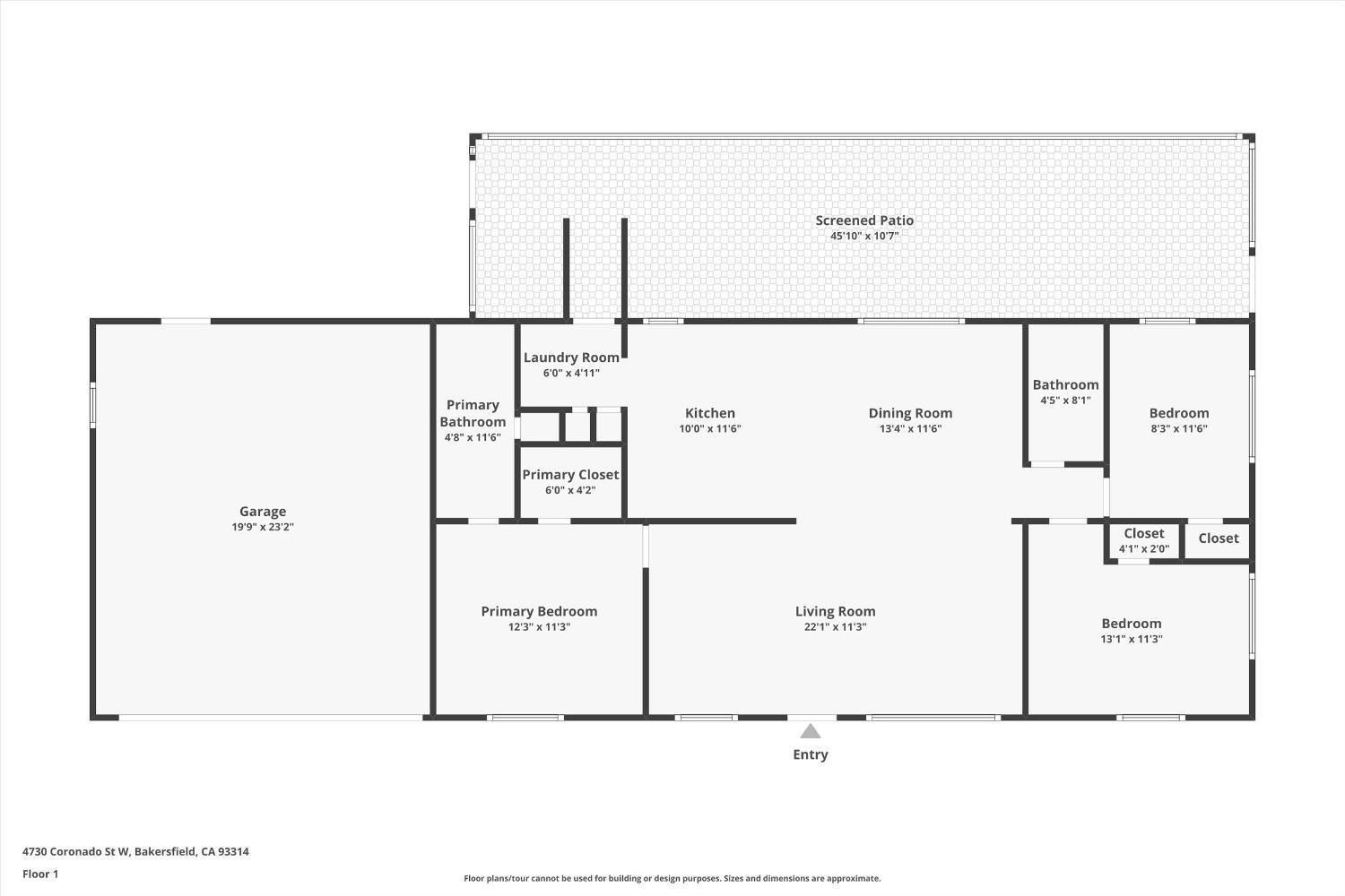 Undisclosed Address Bakersfield, CA 93314 - Photo 25 of 34 a picture of a floor plan