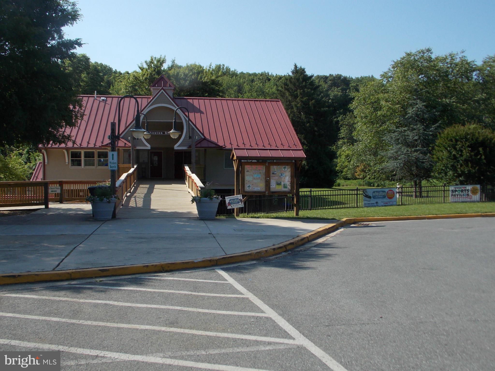 1615 Ladd Street Silver Spring, MD 20902 - Photo 22 of 30 a front view of a house with a garden