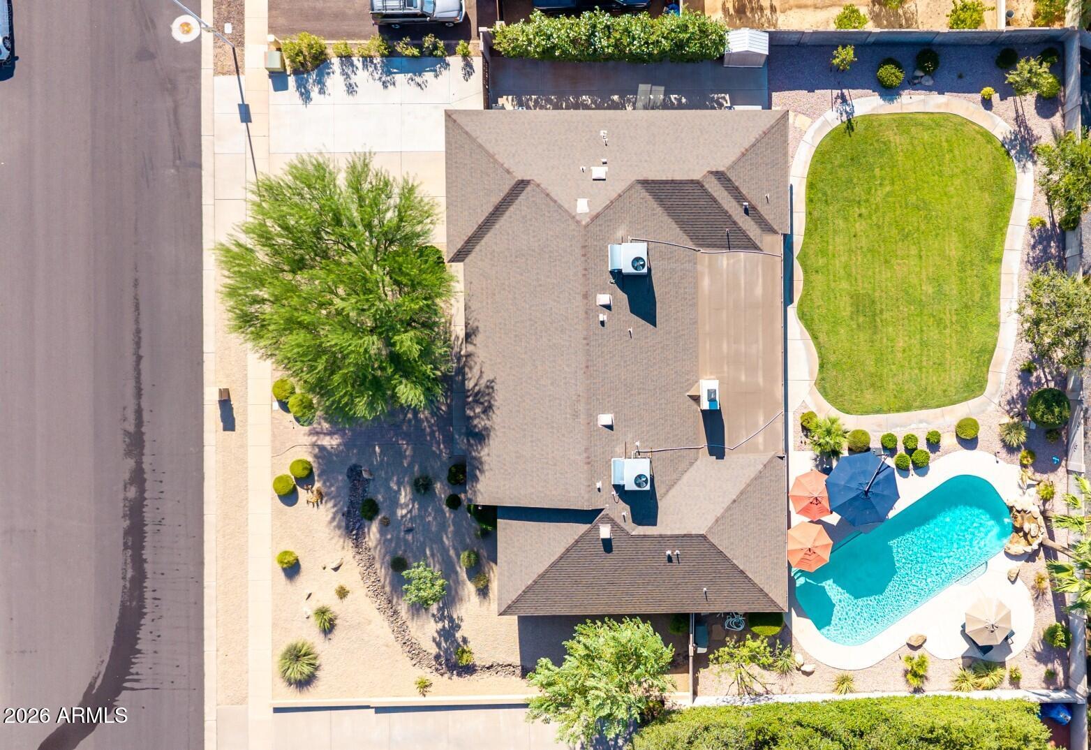 224 West Knox Road Tempe, AZ 85284 - Photo 37 of 38 Aerial of the home