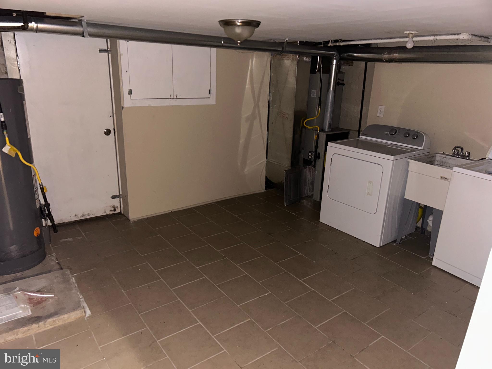 3203 Kenyon Avenue Baltimore, MD 21213 - Photo 27 of 28 a view of a storage & utility room with washer and dryer