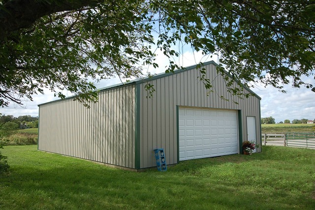 44W482 Ramm Road Maple Park, IL 60151 - Photo 24 of 25 a view of a backyard with barn plants and large tree