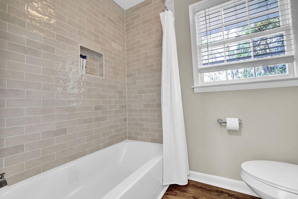 4420 Lavista Road Tucker, GA 30084 - Photo 21 of 36 a bathroom with a shower and a toilet