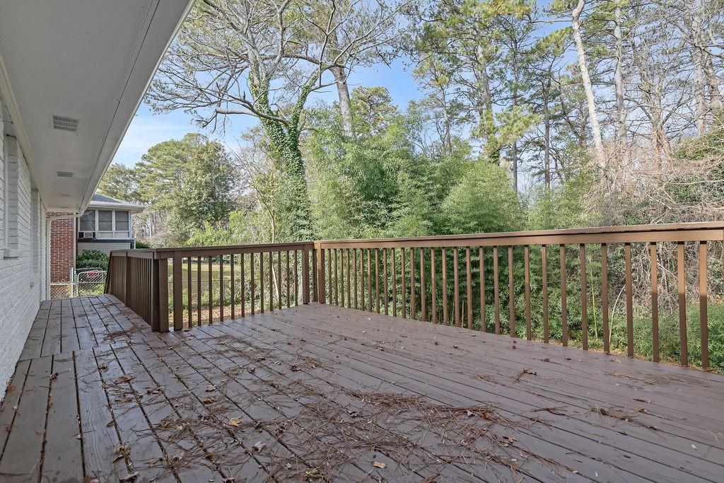 4420 Lavista Road Tucker, GA 30084 - Photo 34 of 36 a balcony with trees in front of it